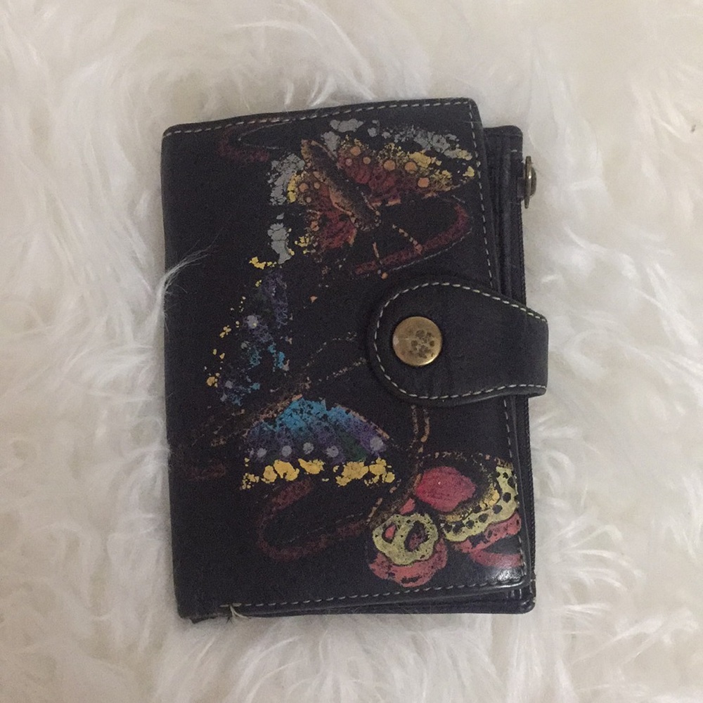 Anuschuka vintage black wallet